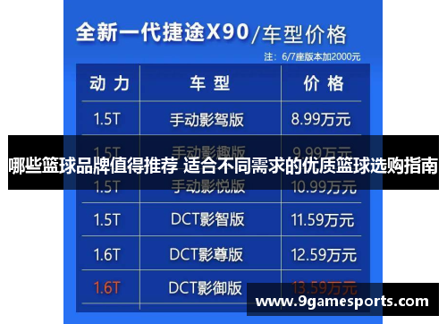 哪些篮球品牌值得推荐 适合不同需求的优质篮球选购指南 哪些篮球品牌值得推荐 适合不同需求的优质篮球选购指南