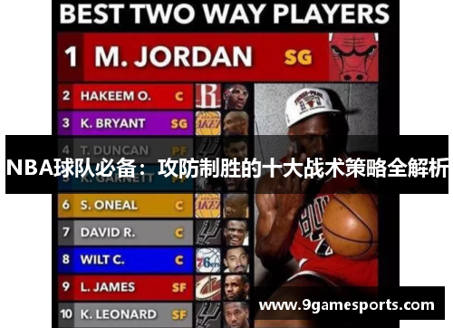 NBA球队必备：攻防制胜的十大战术策略全解析